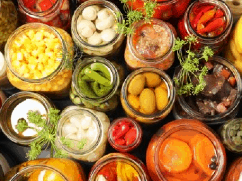 Fruits lacto-fermentés, bon pour le microbiote intestinal (la flore intestinale)