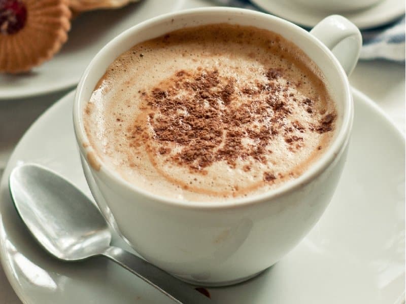 Café au lait sucré
